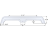 Extreme RV Tandem Fender Skirt, Icon FS5256
