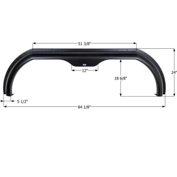 NuWa Tandem Fender Skirt, Icon FS5287
