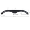 Pacific Coachworks Tandem Fender Skirt, Icon FS5404
