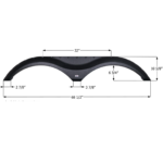 Dutchmen Tandem Fender Skirt 68-1/2″, Icon FS5542