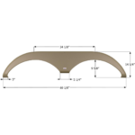 Forest River Tandem Axle Fender Skirt 69