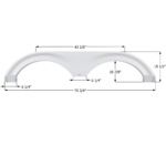 Icon FS6037 Palomino Tandem Fender