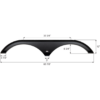 Keystone Tandem Axle Fender Skirt, Icon FS6088