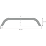 R-Vision Tandem Axle Fender Skirt