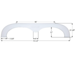 R-Vision 5th Wheel Travel Trailer Fender Skirt,