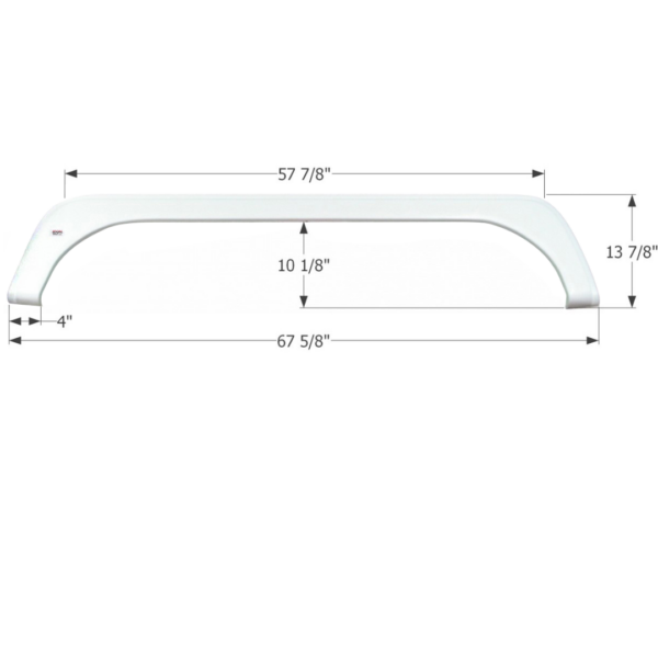 KZ 5th Wheel Travel Trailer Fender Skirt, Icon FS786