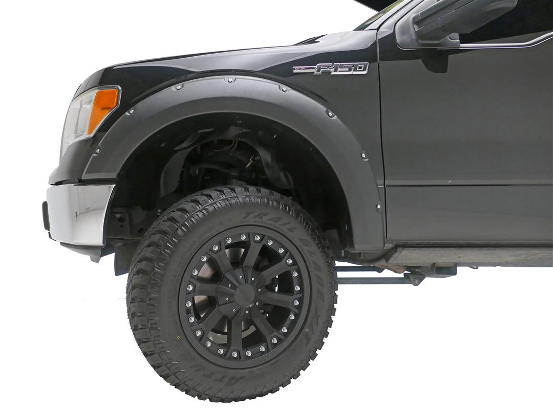 Fender Flare Textured Black 2 Inch, TrailFX, PFFC3004T