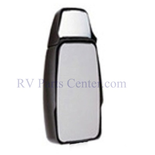 Full Flat Mirror Head, Driver Side, Chrome, Heated, Remote Velvac 714987