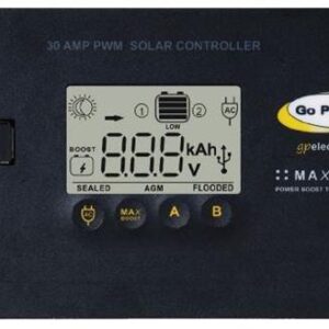 Digital Battery Charger Controller - 30 Amp, GO Power GP-PWM-30