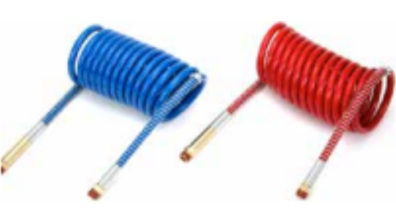 Red & Blue 15′ Glacier Air Coils, Velvac 022636