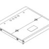 Glass Stove Top Cover, Suburban Mfg 3088A