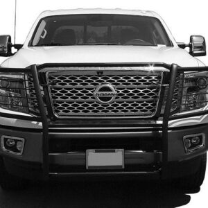 Gloss Black Grille Guard Powder Coated, TrailFX, E0031B