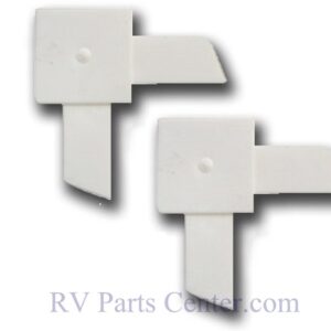 Hehr RV Window Screen Corner 2/Pk - White Square H110-238-41