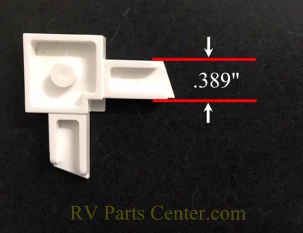 Hehr RV Window Screen Corner 2/Pk - White Square H110-238-41