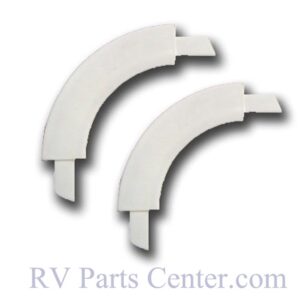 Hehr RV Window Screen Corner 2/Pk - White 2.5 inch Radius H110-239-41