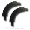 Hehr RV Window Screen Corner 2/Pk - Black 2.5 inch Radius H110-239-19