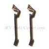 Hehr Flexi-Catch Latch 2-Pack Black, H110-361