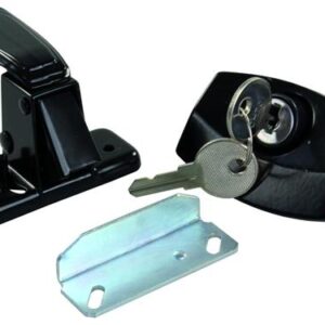 Screen Door Latch, Black, JR Products 11675 Screen Door Latch, Black, JR Products 11675