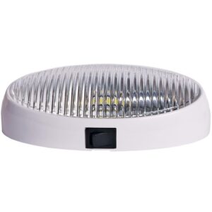 LED RV Porch Light White With Switch, Arcon 20679 LED RV Porch Light White With Switch, Arcon 20679