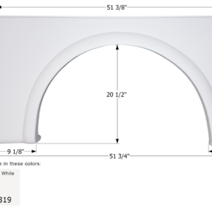 Damon Class A Single Skirt Left (Drivers Side) 51-3/4", Icon FS2818 Damon Class A Single Skirt Left (Drivers Side) 51-3/4", Icon FS2818