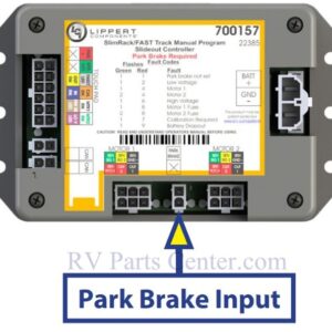 In-Wall Slide Out Control Module, Lippert 700157 (366697)