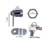 Lock Cylinder 5/8 Inch Length, RV Designer L315