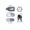 Lock Cylinder 7/8 Inch Length, RV Designer L317