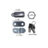 Lock Cylinder Pack Of 4 2 Keys, RV Designer L328