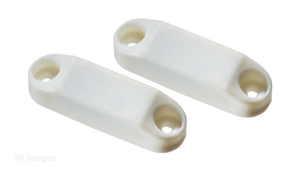 Magnetic Door Catch White, RV Designer L608