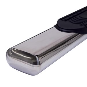 Nerf Bar Oval Bent Side With Step Pads, TrailFX, A8226S