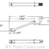 Hehr Flexi-Catch Latch 2-Pack Black, H110-361