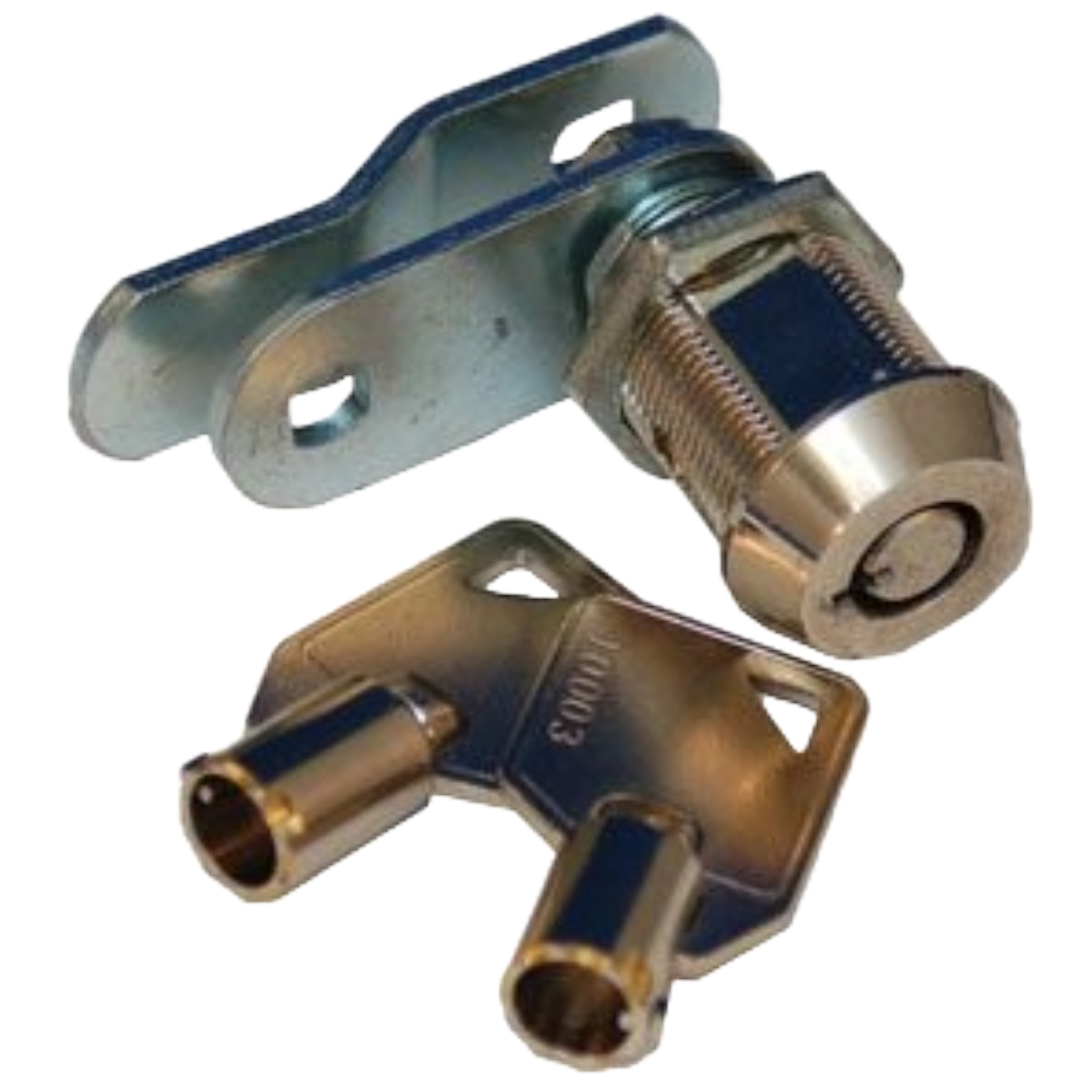 1-1/8 inch Ace Key Cam Lock - 4 pack , Prime Products 18-3329 - Image 2