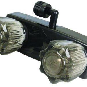 Exterior Shower Valve w/ 90 Deg Diverter, Black, JR Products QQ-SHMI-B-A Exterior Shower Valve w/ 90 Deg Diverter, Black, JR Products QQ-SHMI-B-A