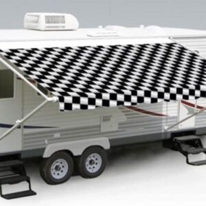 Checkered Flag Replacement Vinyl Fabric By Carefree of Colorado