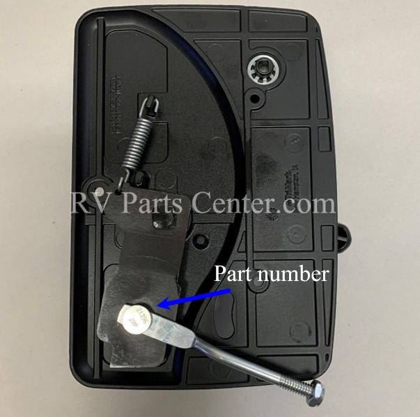 Trimark Interior Handle Black, Trimark 21396-02