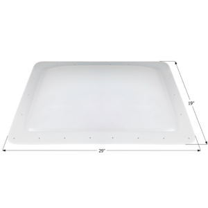 25" x 15" RV Skylight White, Icon SL1525