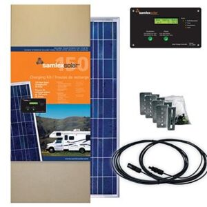 130 watt Solar Charging Kit, Samlex SRV-130-KIT 130 watt Solar Charging Kit, Samlex SRV-130-KIT