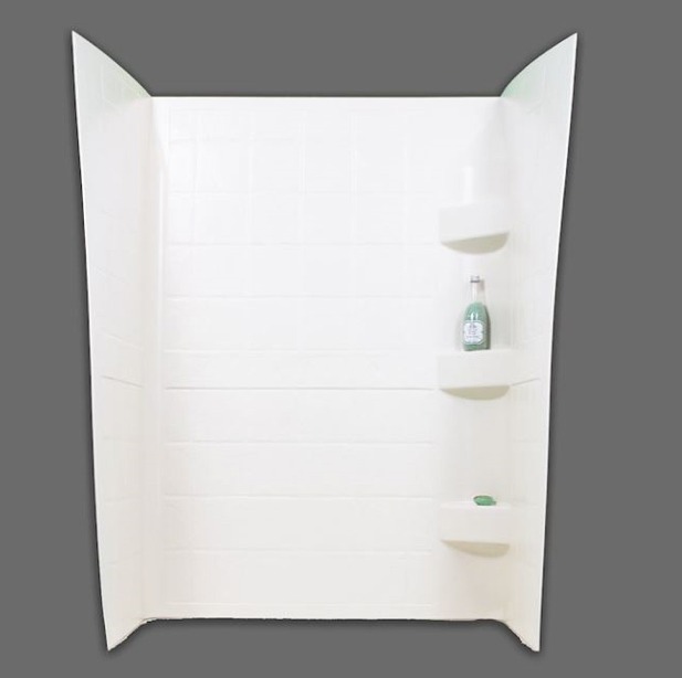 Shower Surround, 24 x 36 x 66, White, SW2436W