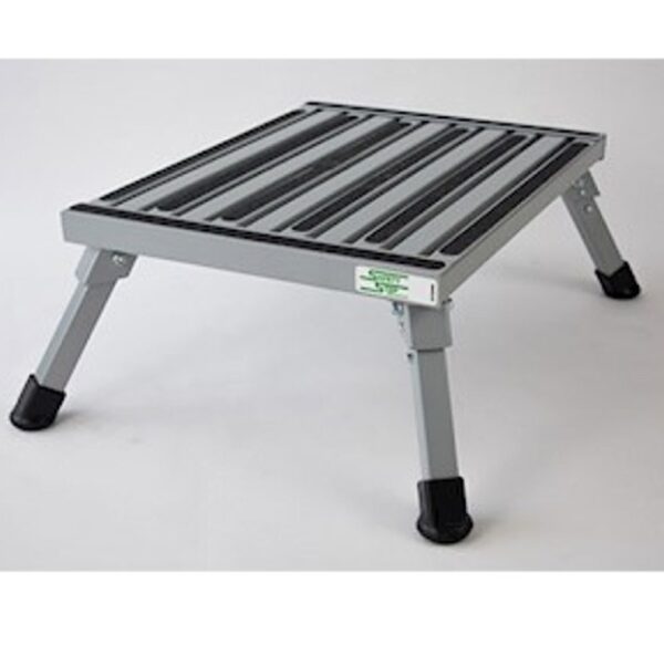 Foldable Aluminum Step Stool, Safety Step F-08C-S