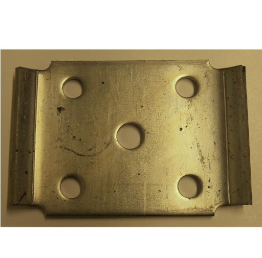 Tie Plate; 2-3/8 Inch; AP Products 014-133766