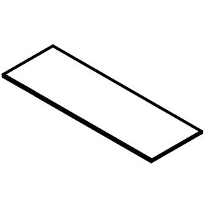 Single Stove Vent Hood Light Lens, Ventline BCC0179-00
