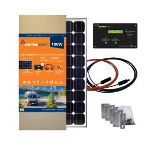 Solar Battery Charging Panel Kit, Samlex America SRV-100-30A