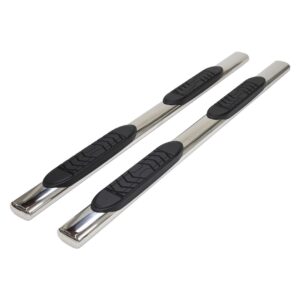 Stainless Steel Nerf Bar 5 Inch Oval Straight, TrailFX, A7009S
