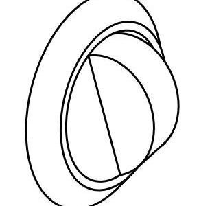 Stove Control Knob, Suburban Mfg 140352