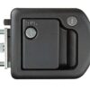 RV Door Lock w/Dead Bolt and Steel Plunger, Trimark 37575-01-K