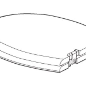 Toilet Seat Closed Front, Thetford 36503B