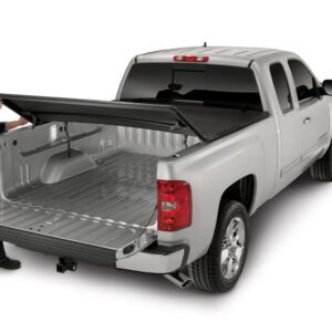 Tonneau Cover Black Vinyl With Aluminum Rails Non-Lockable, TrailFX, TFX1112
