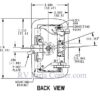 TriMark Two-Point Door Lock Model 030-1450, 20599-05