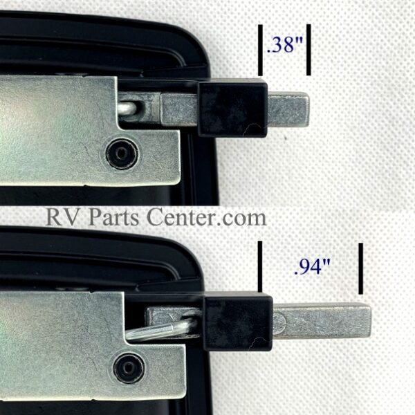 Tri-Mark Exterior Paddle Lock Only with 1 inch Deadbolt, 36283-07