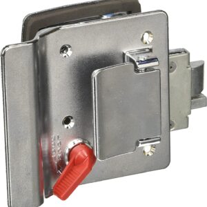 Trimark Door Latch Lock Chrome 60-250 with Dead Bolt, Trimark 60-250chr